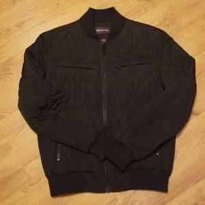 Men's Michael Kors Quilted Bomber Jacket, size M
